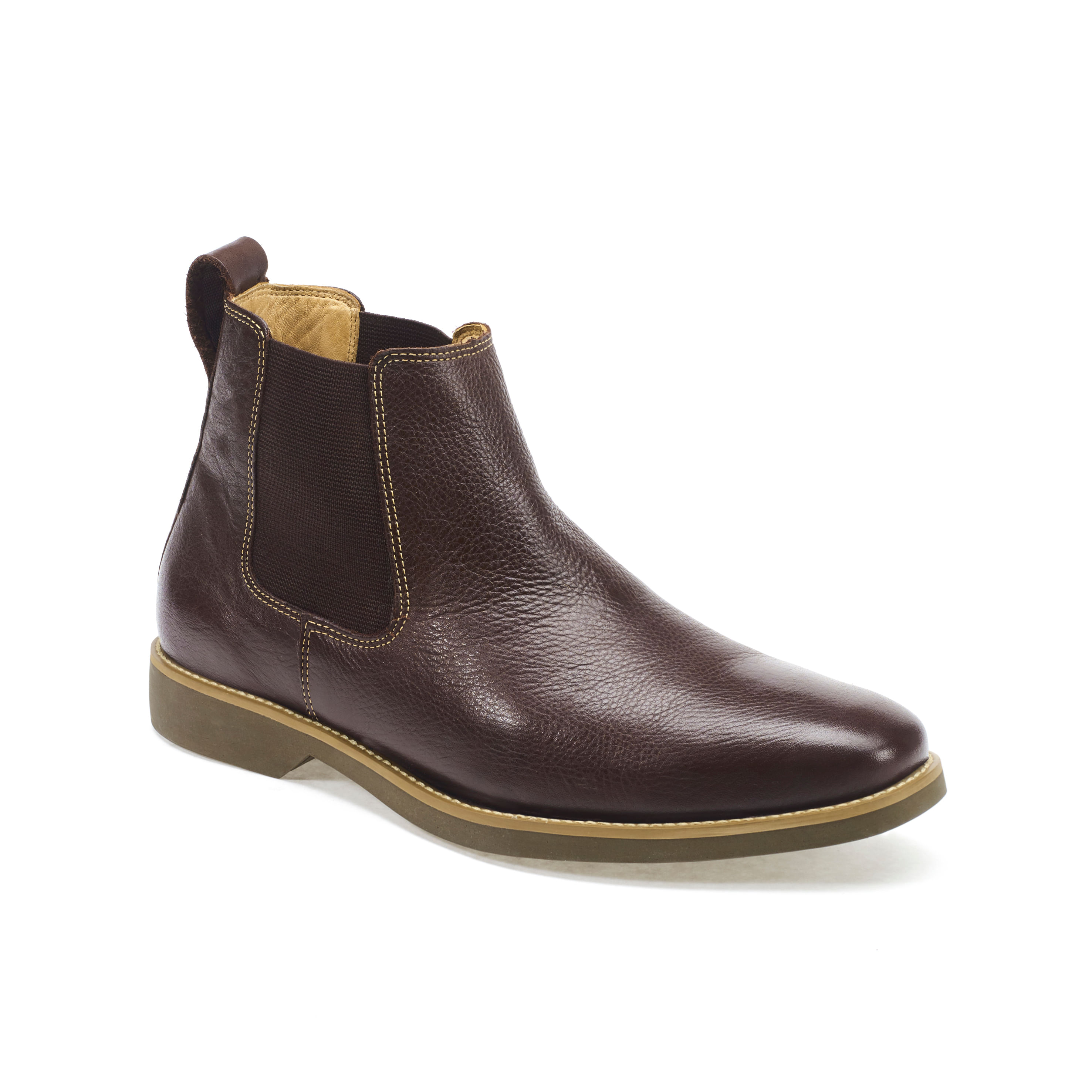 mens chocolate chelsea boots